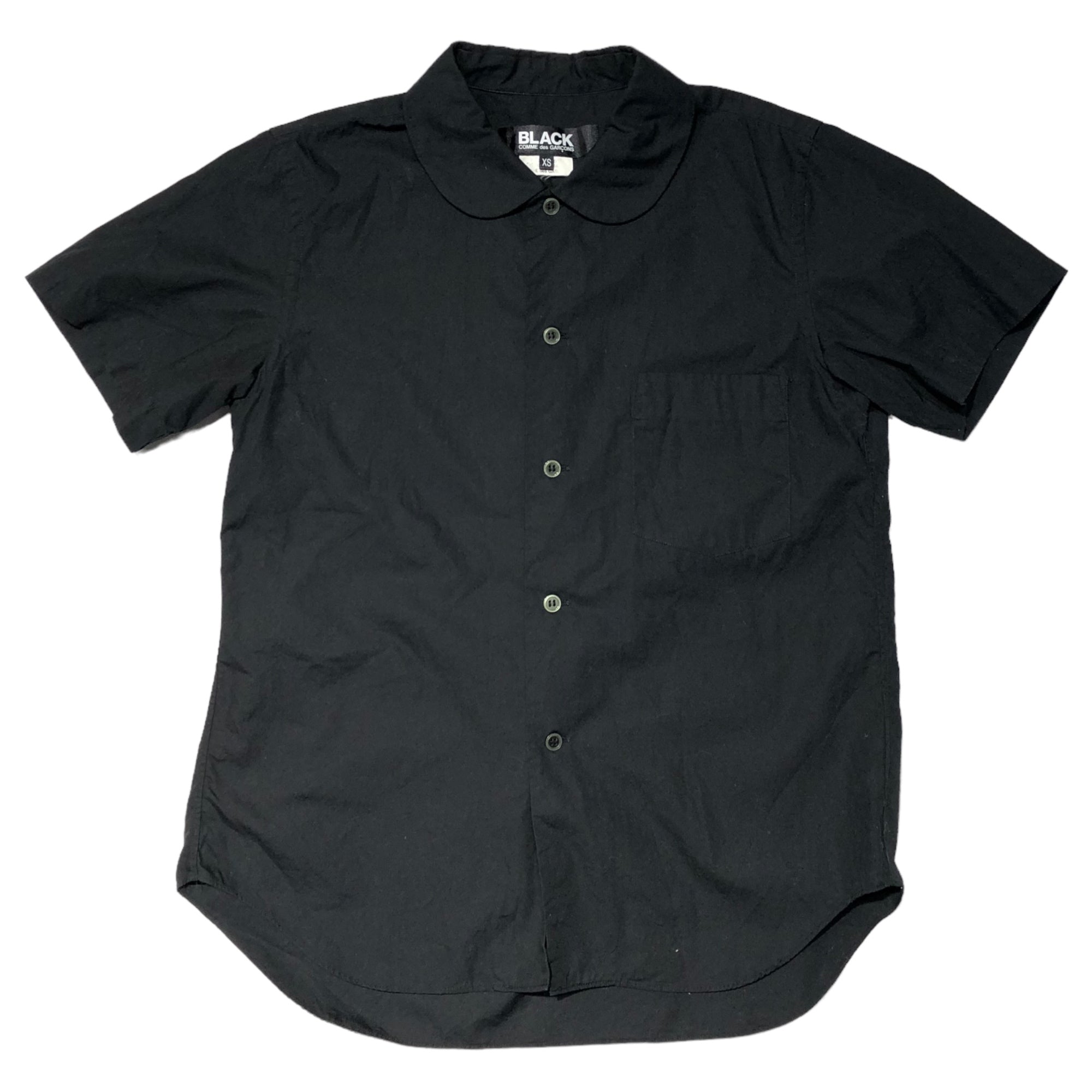 COMME des GARÇONS ricot 半袖シャツ Mサイズ ブラック COMME des