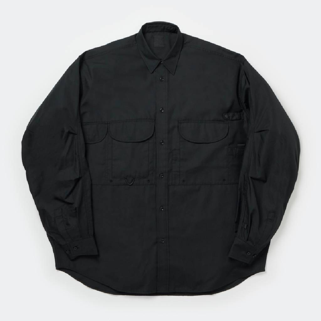 TECH FISHING SHIRT L/S #BLACK [BE-84025W]_DAIWA PIER39
