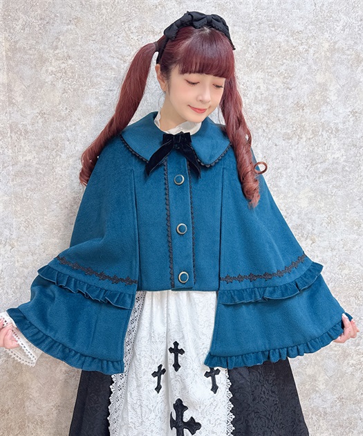 フリルケープコート | axes femme online shop