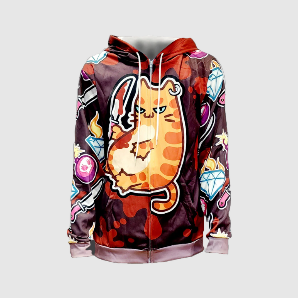 Cat Dog Sublimated Hoodie
