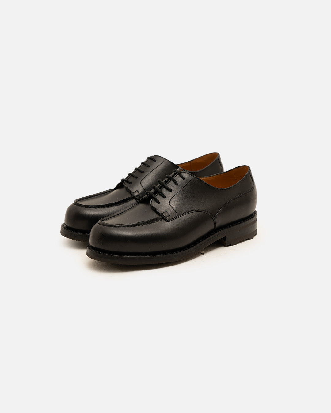 J.M. Weston Golf Derby Black Box Calf E Width – The Decorum Bangkok