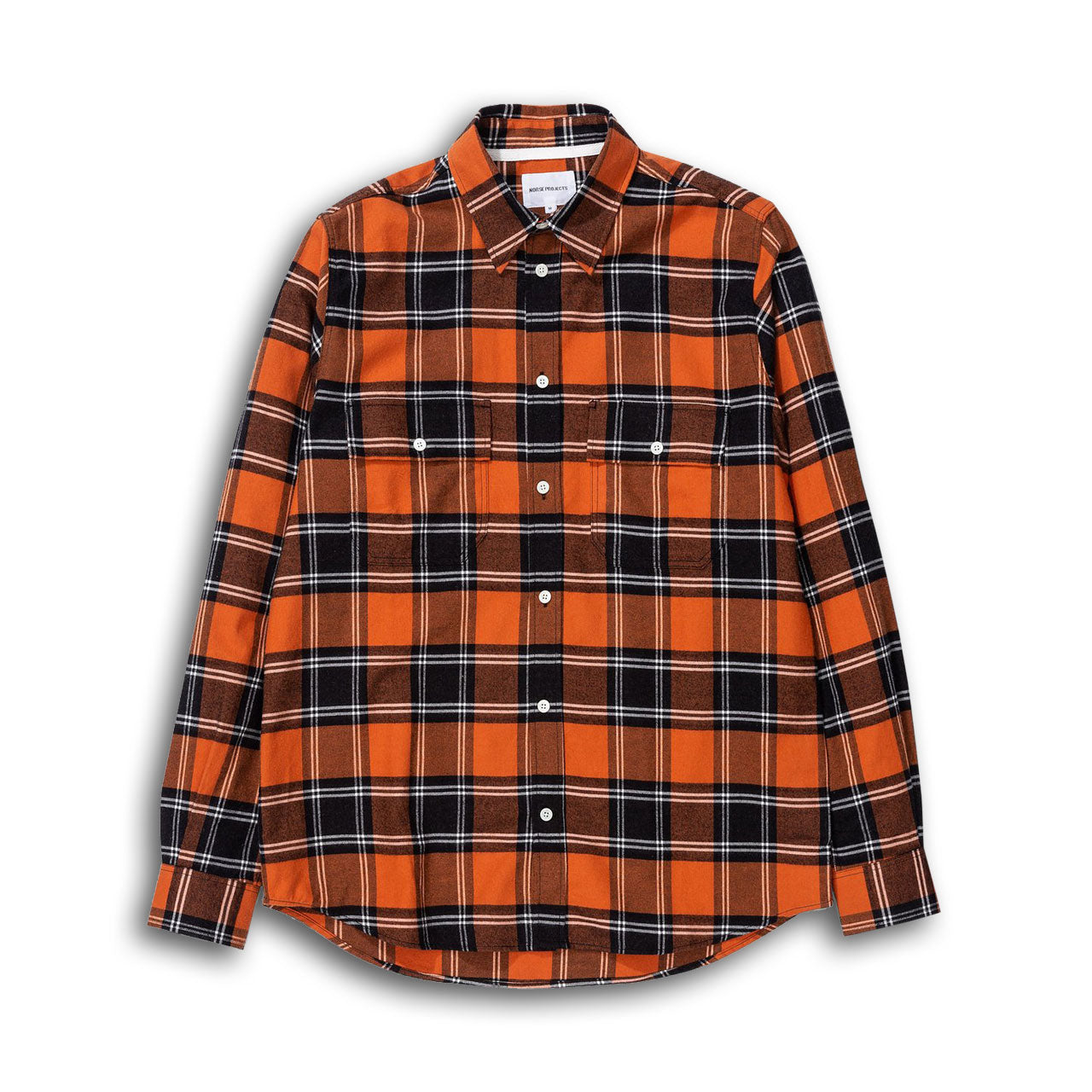 Norse Projects Villads Brushed Flannel Check Shirt | Uncrate Supply