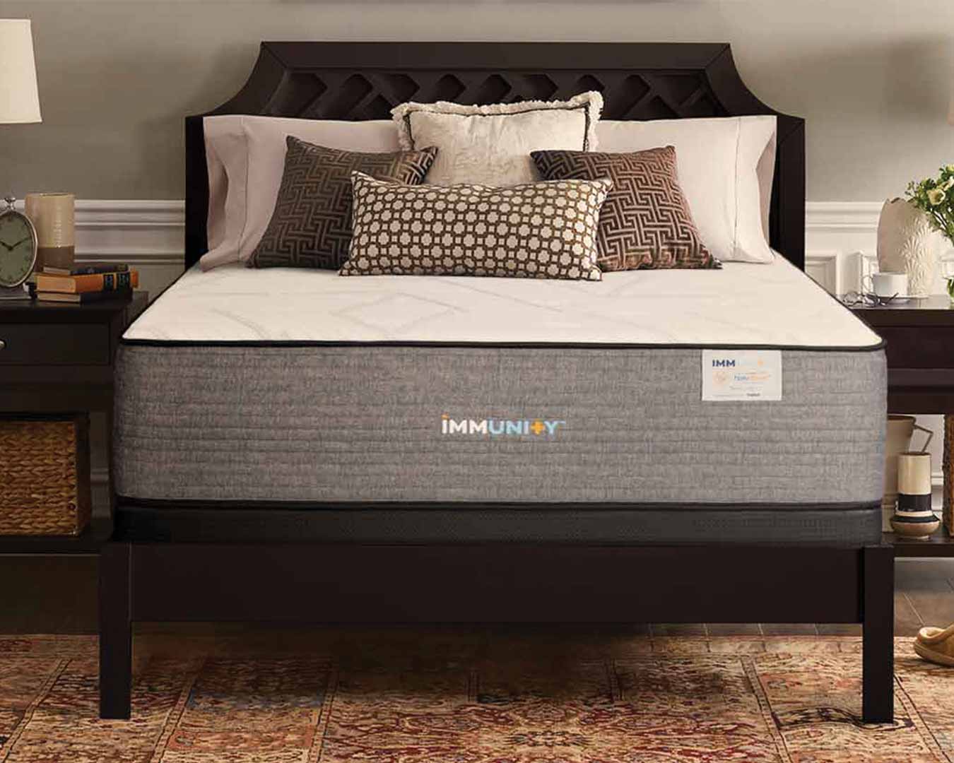Immunity Terracotta Medium Firm Copper Mattress | ShopTherapedic.com