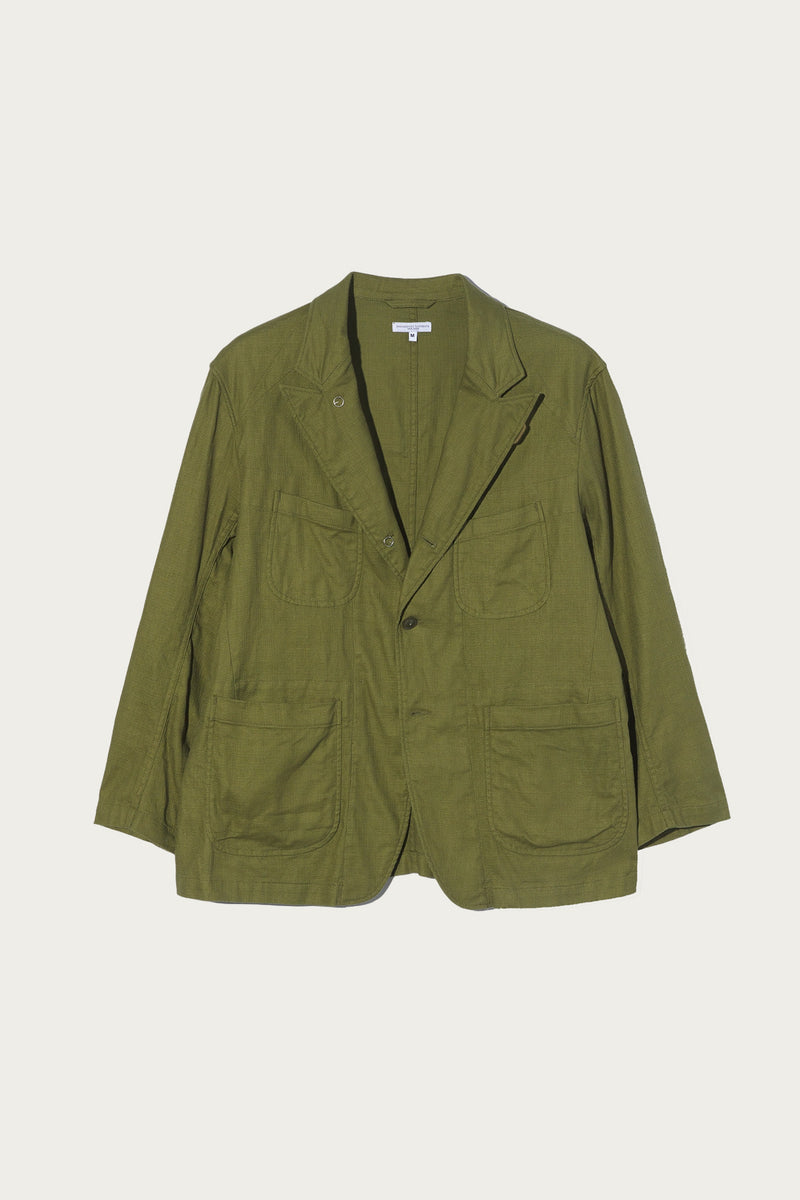 Engineered Garments Bedford Jacket | Olive CL Java Cloth | Canoe Club