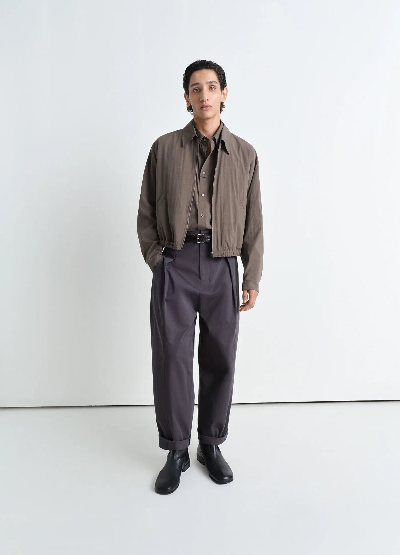 LEMAIRE 「ZIPPED BLOUSON WALNUT」 – SISTER