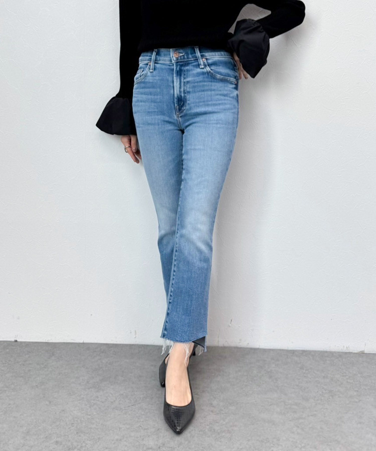 MOTHER】LIL INSIDER CROP STEP FRAY – Sirin Online Store