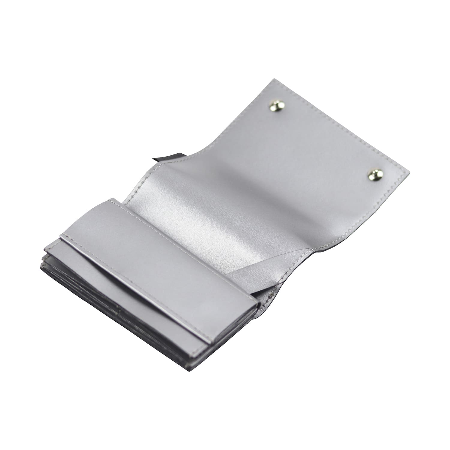SITUS Tiny Wallet Recycled Leather | Silver – SITUS.TOKYO
