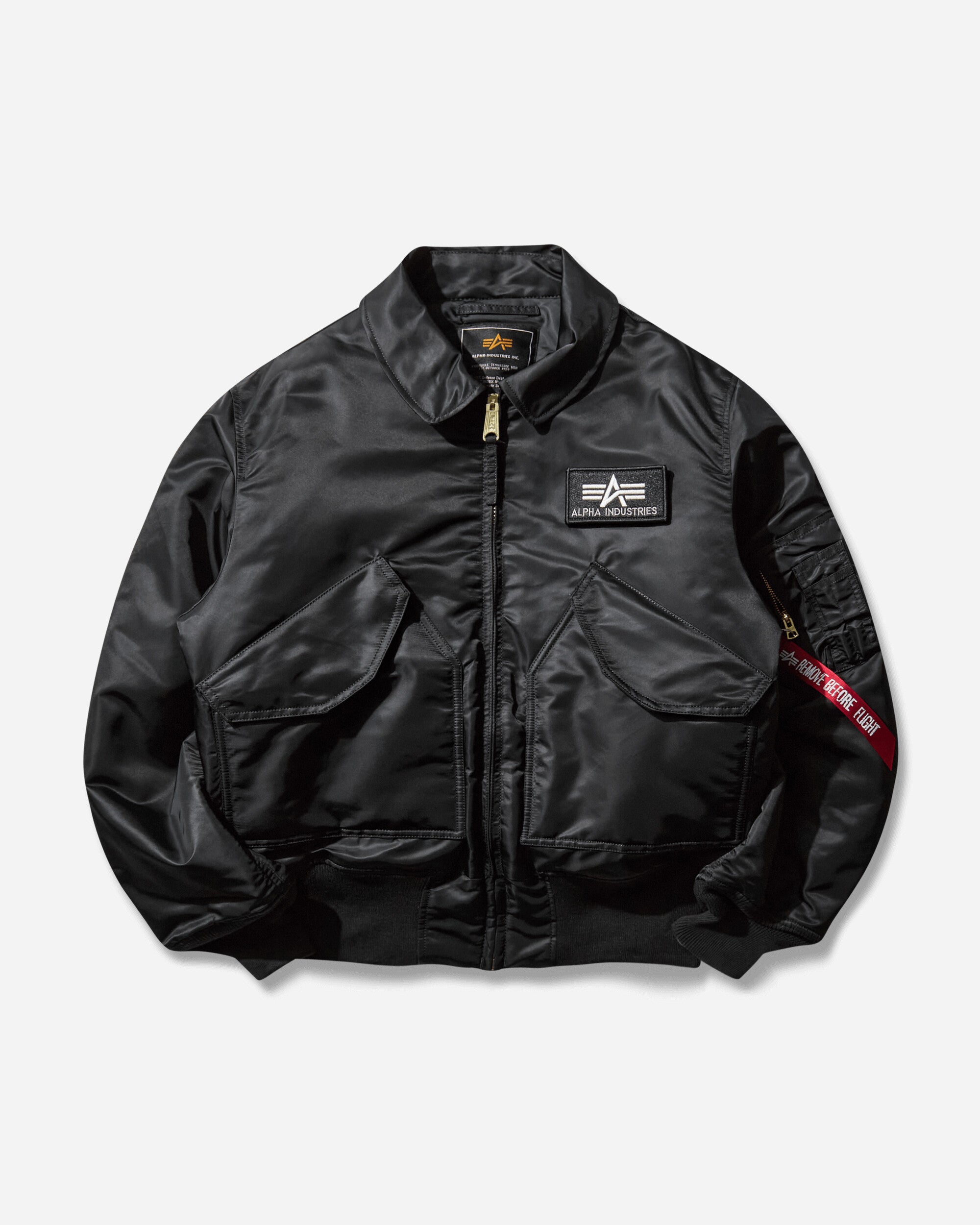 Men's CWU-45 Heritage Bomber Jacket Black – Slam Jam®