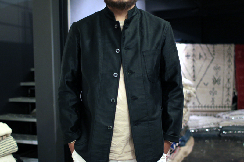 VESTE GABARRET [ Outil ] Black Moleskin - spares