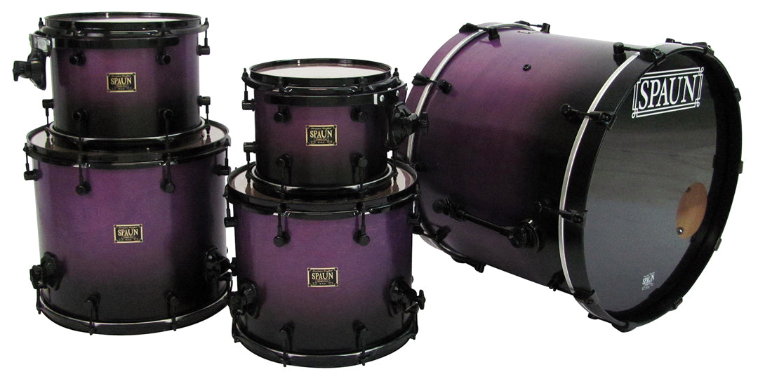 Custom 5pc-Deep Purple Fade – SPAUN