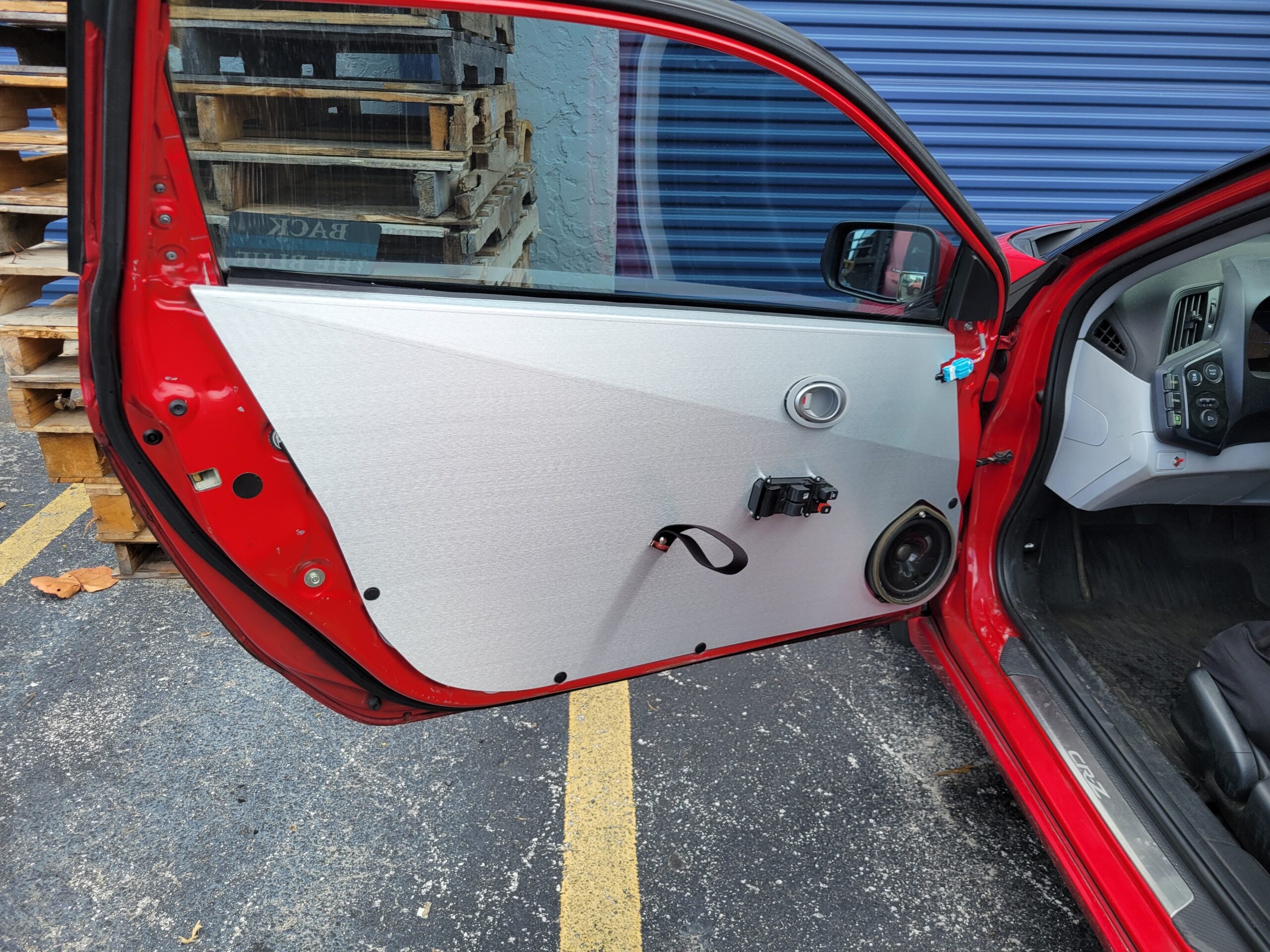 Honda CR-Z (11-16) Aluminum Door Panels – Spinnywhoosh Graphics