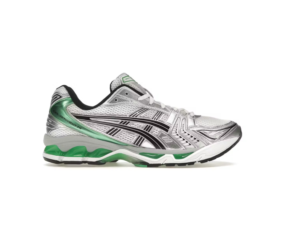 Asics Gel-Kayano 14 White Malachite Green – Sports Connection