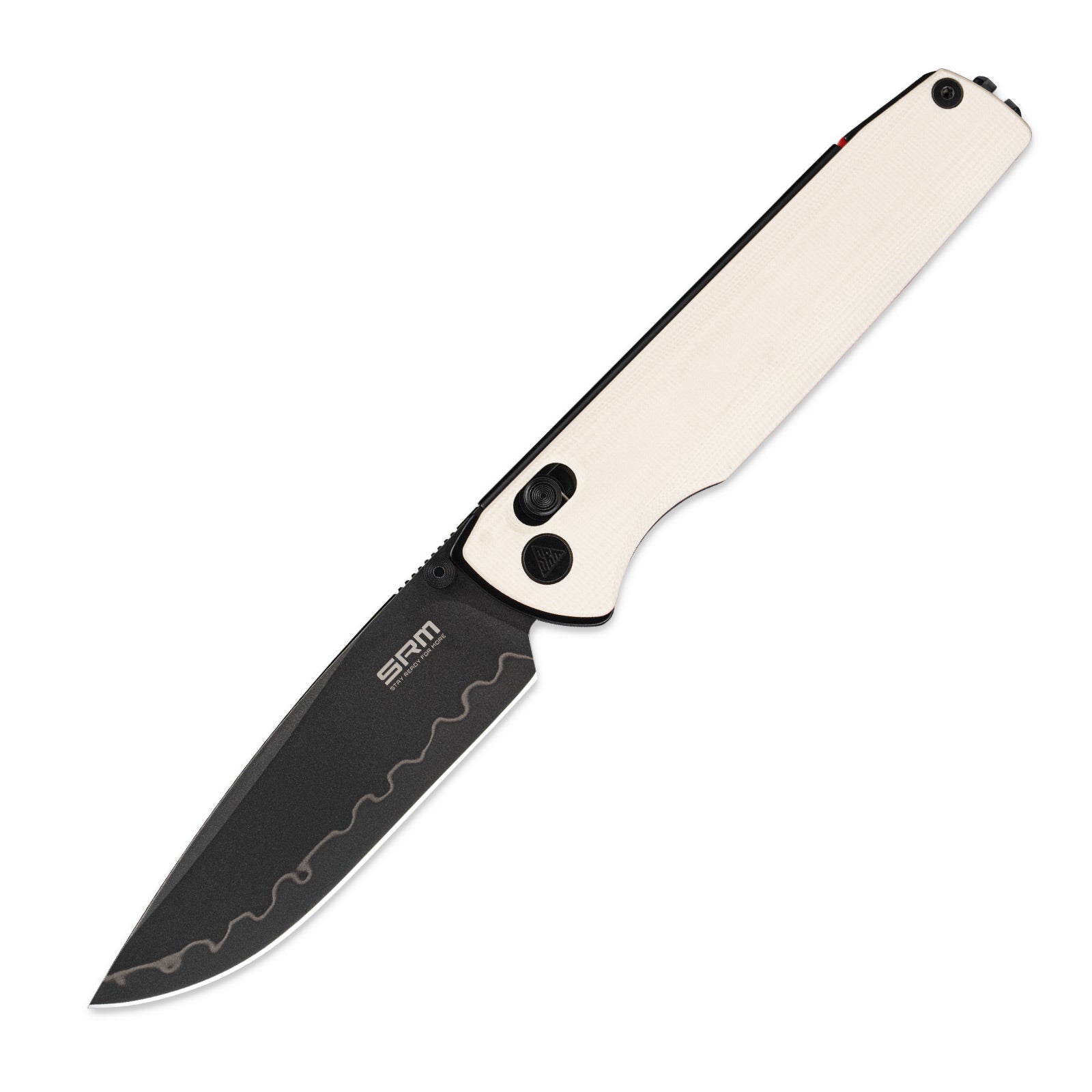 SRM Ambi Lock EDC pocket knife Terrier 258L-GT2 | Mono-Chassis Liner