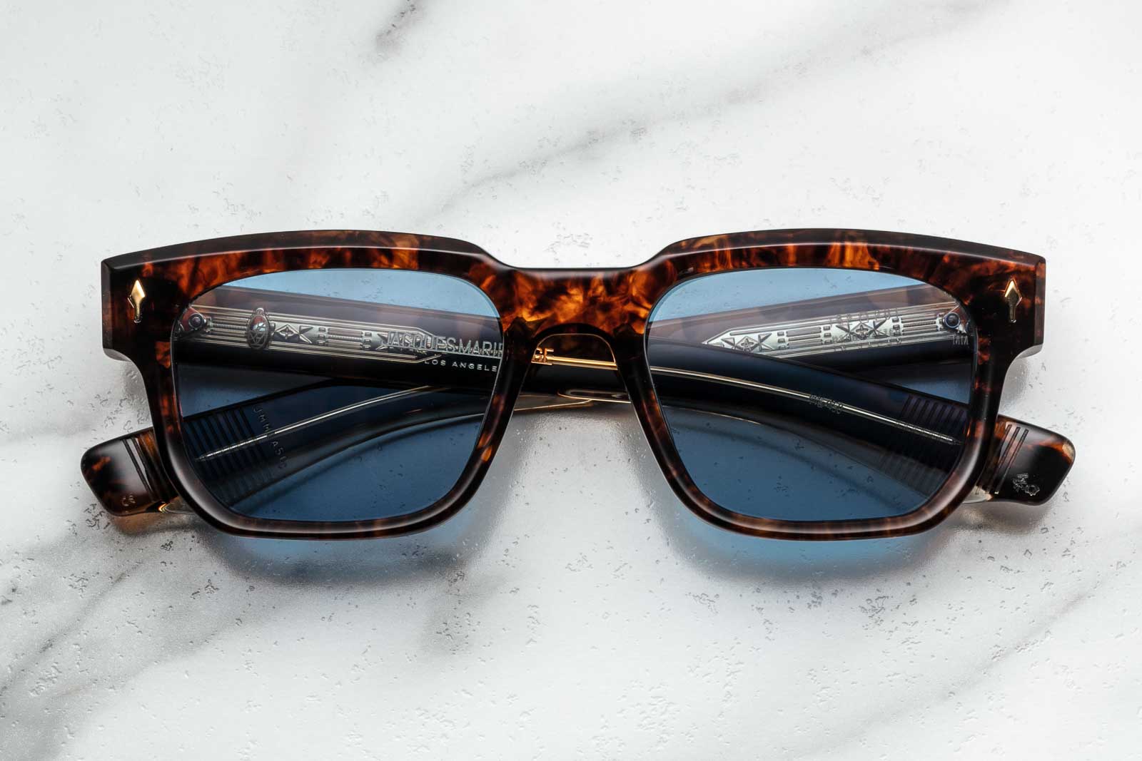 Jacques Marie Mage | Plaza in Argyle Sunglasses - twelvesixtynine