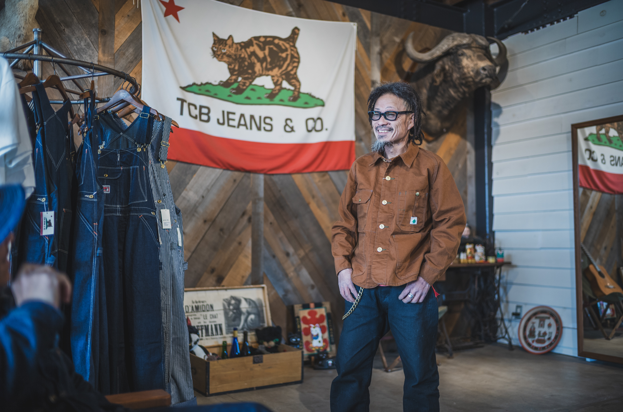 Cat Head Brown | TCB jeans