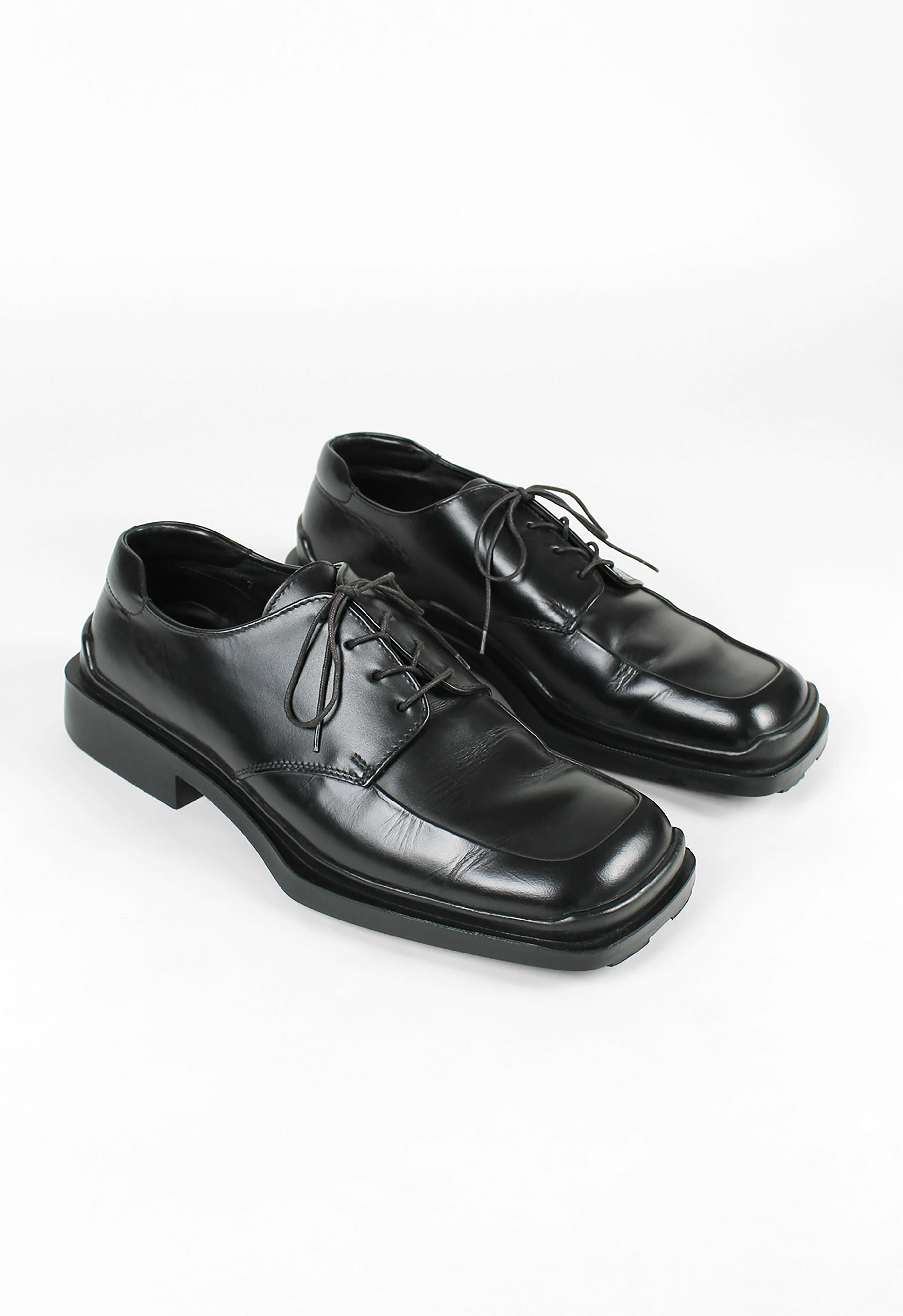 PRADA FW 1999 SQUARE TOE LAYERED SOLE SHOES – THE 543
