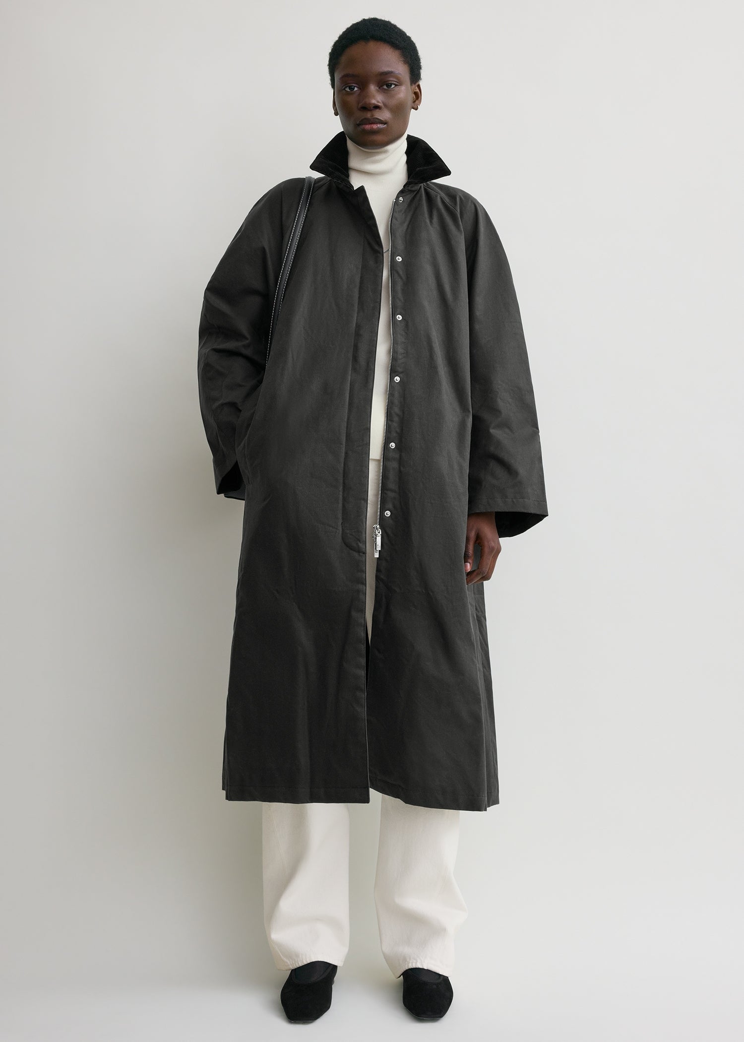 Country coat washed black – TOTEME
