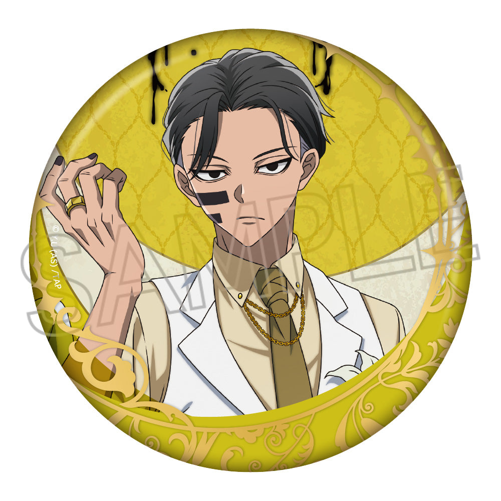 桃源暗鬼 キャラウムカフェ 缶バッジ 無陀野無人 93 天使と悪魔 箔押し