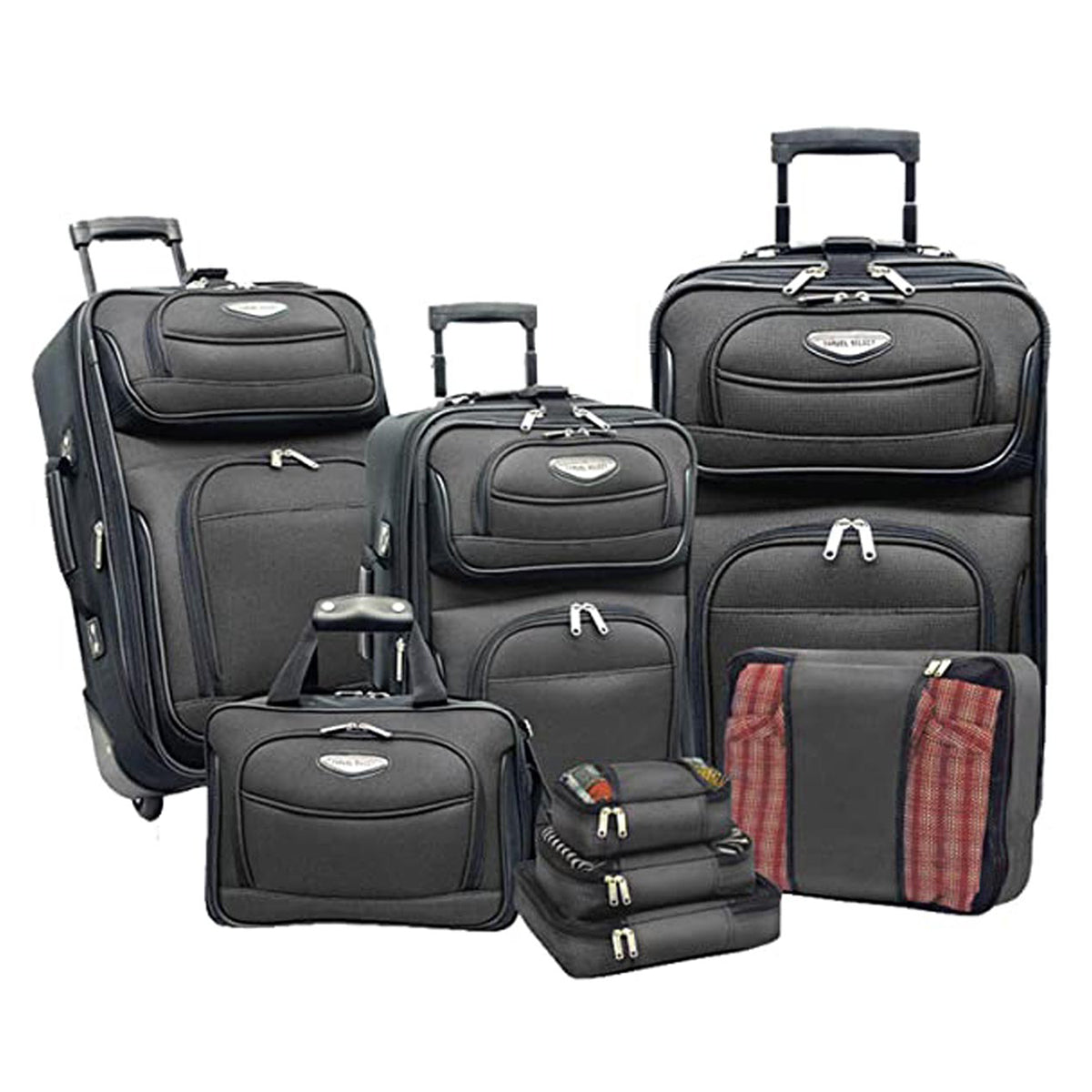 Travel Select Amsterdam Expandable Rolling Upright Luggage