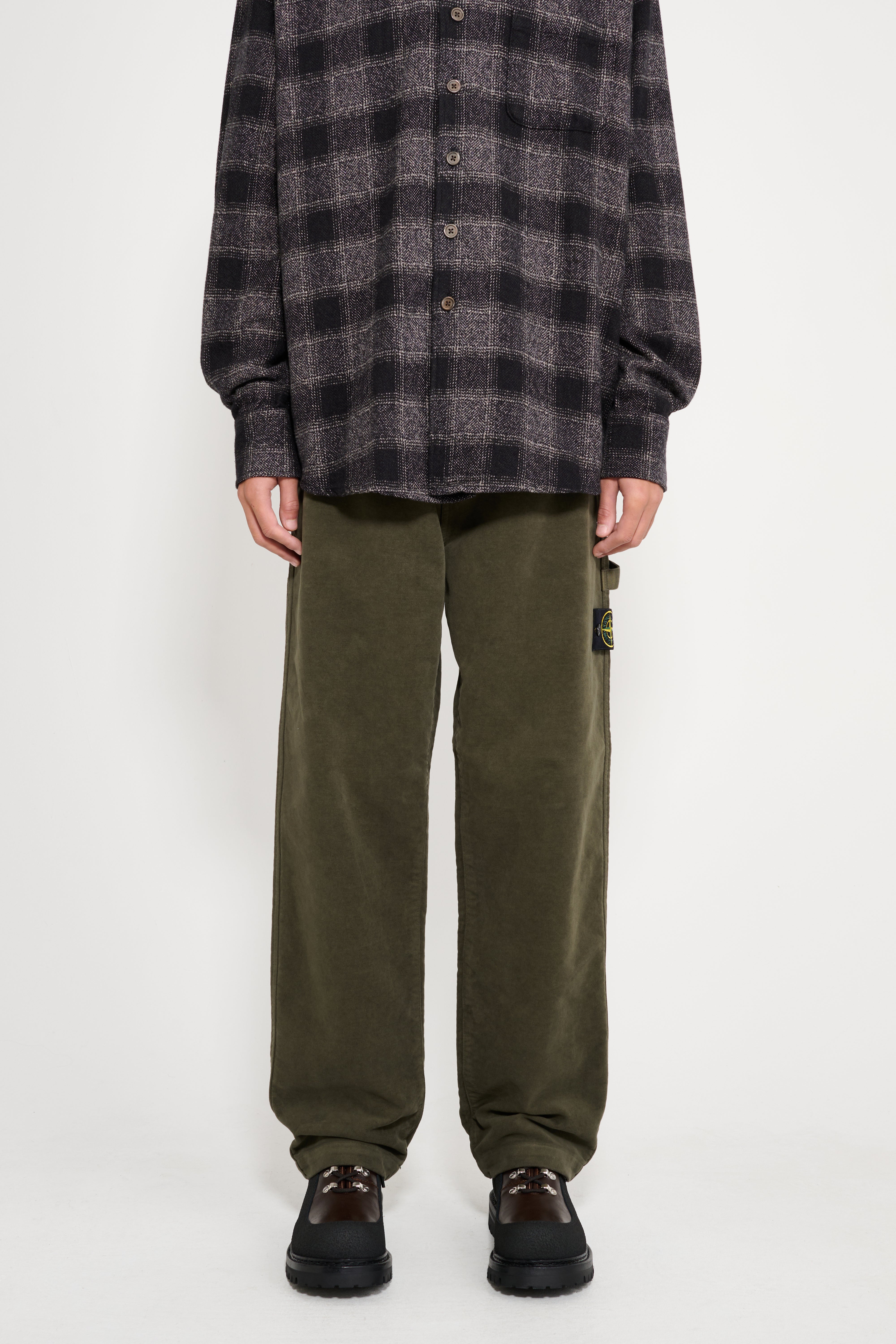 Stone Island Loose Trousers Military Green – Très Bien