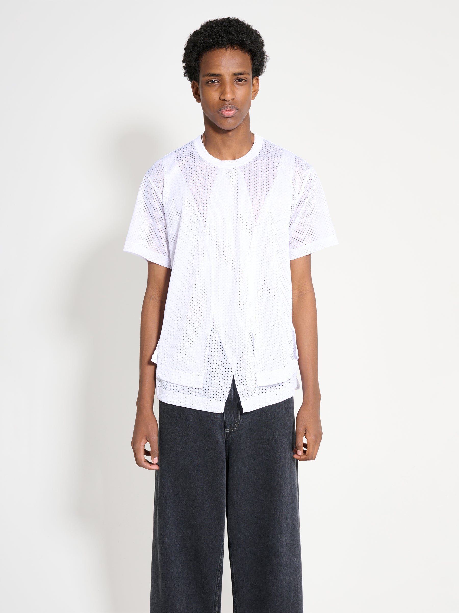 Comme des Garçons Homme Plus Panel T-Shirt White – Très Bien