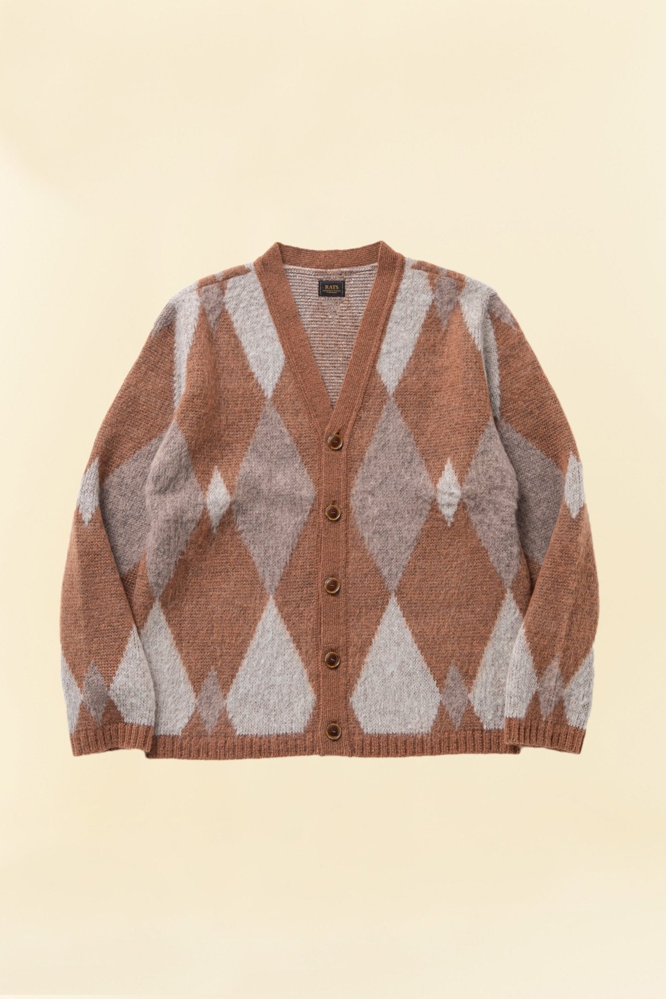 RATS NATIVE MOHAIR KNIT CARDIGAN 【公式通販】