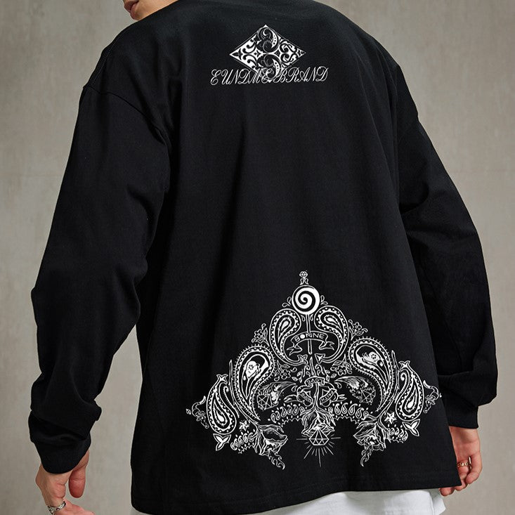 ラウンドネックルーズ長袖Tシャツ U1880 – URBAN GROW