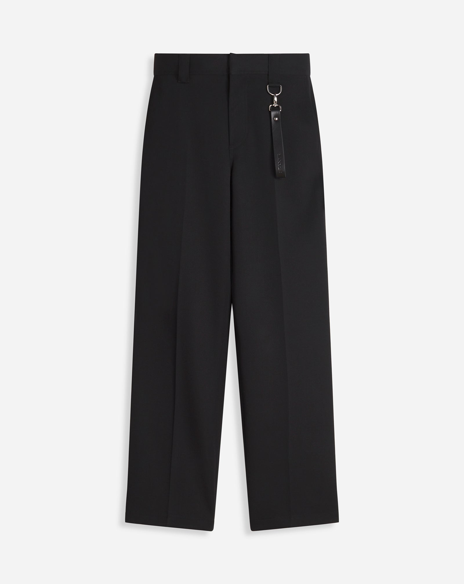 Black Straight Fit Pants | Lanvin