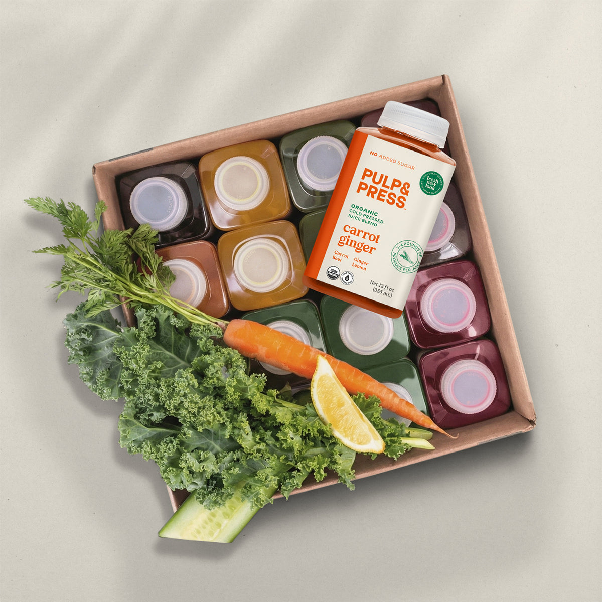 Organic Beet, Green Juice & Activated Charcoal Juice Detox Cleanse