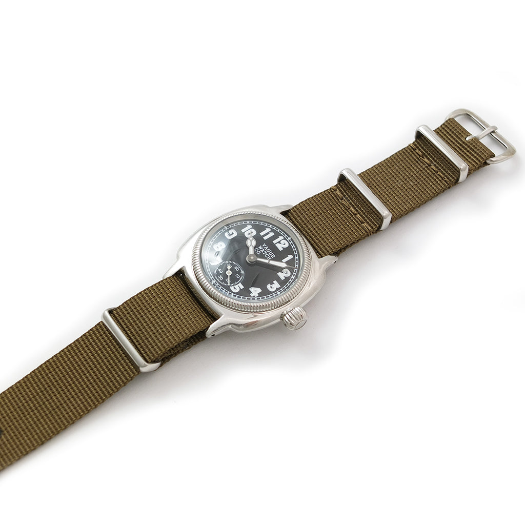 Coussin - Aged Black - – VAGUE WATCH CO.