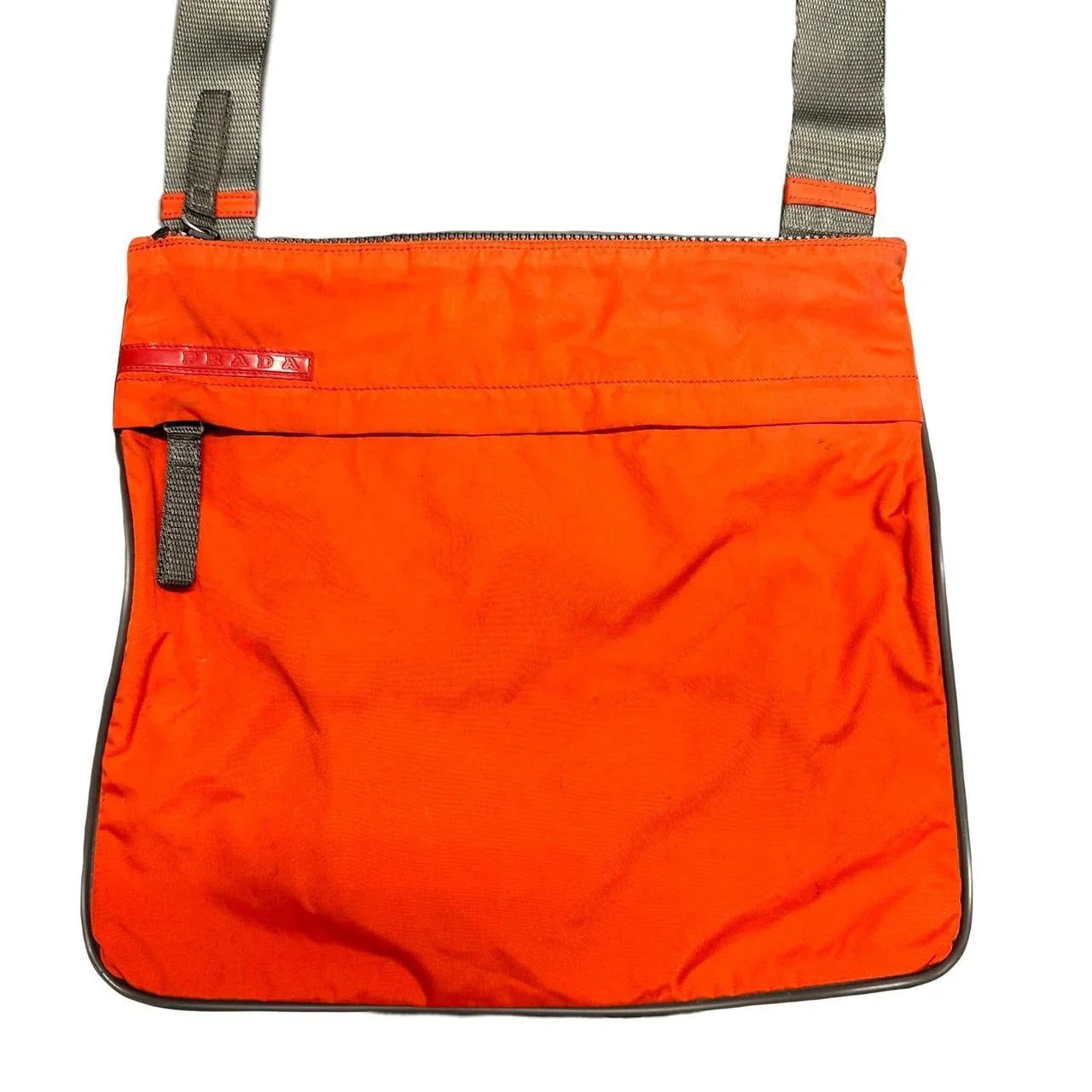 Prada Sport Side Bag In Orange – 1036 Emporium