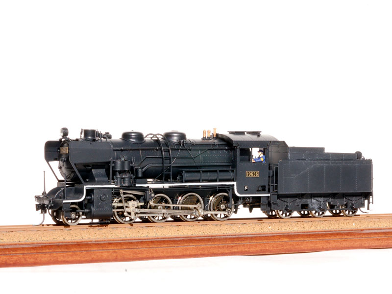 ジャンク品 珊瑚模型 鉄道模型 HOゲージ 国鉄9600形 蒸気機関車 未塗装