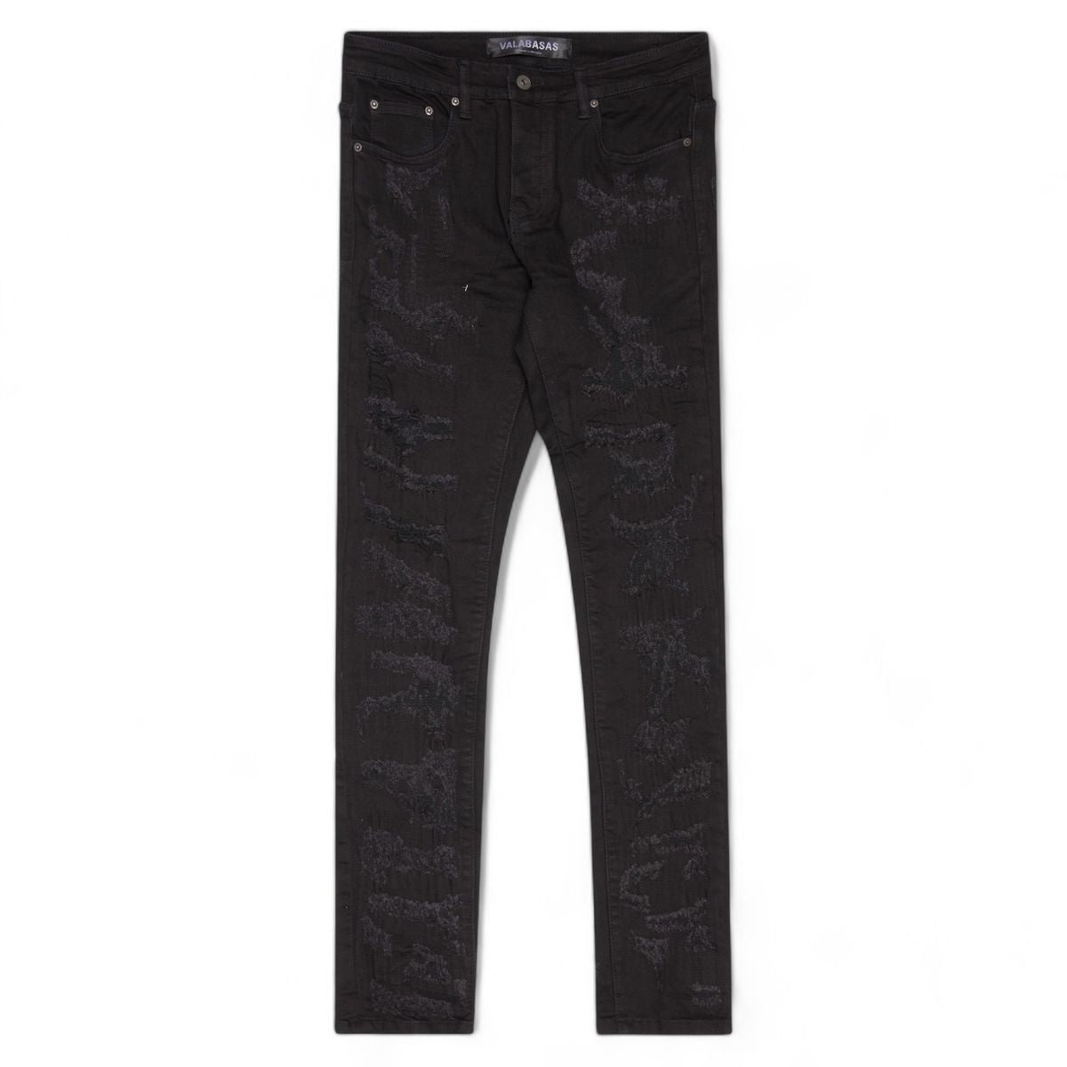 Valabasas Chase Skinny Denim Pant 'Black|VLBS10101623-BLK|Top Fashion