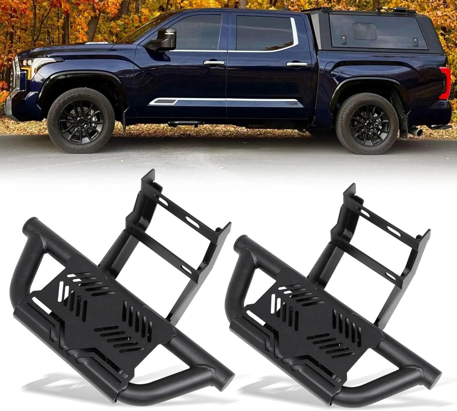 TRUMGETA 2PCS EZ Side Steps for 2022-2025 Toyota Tundra Double Cab