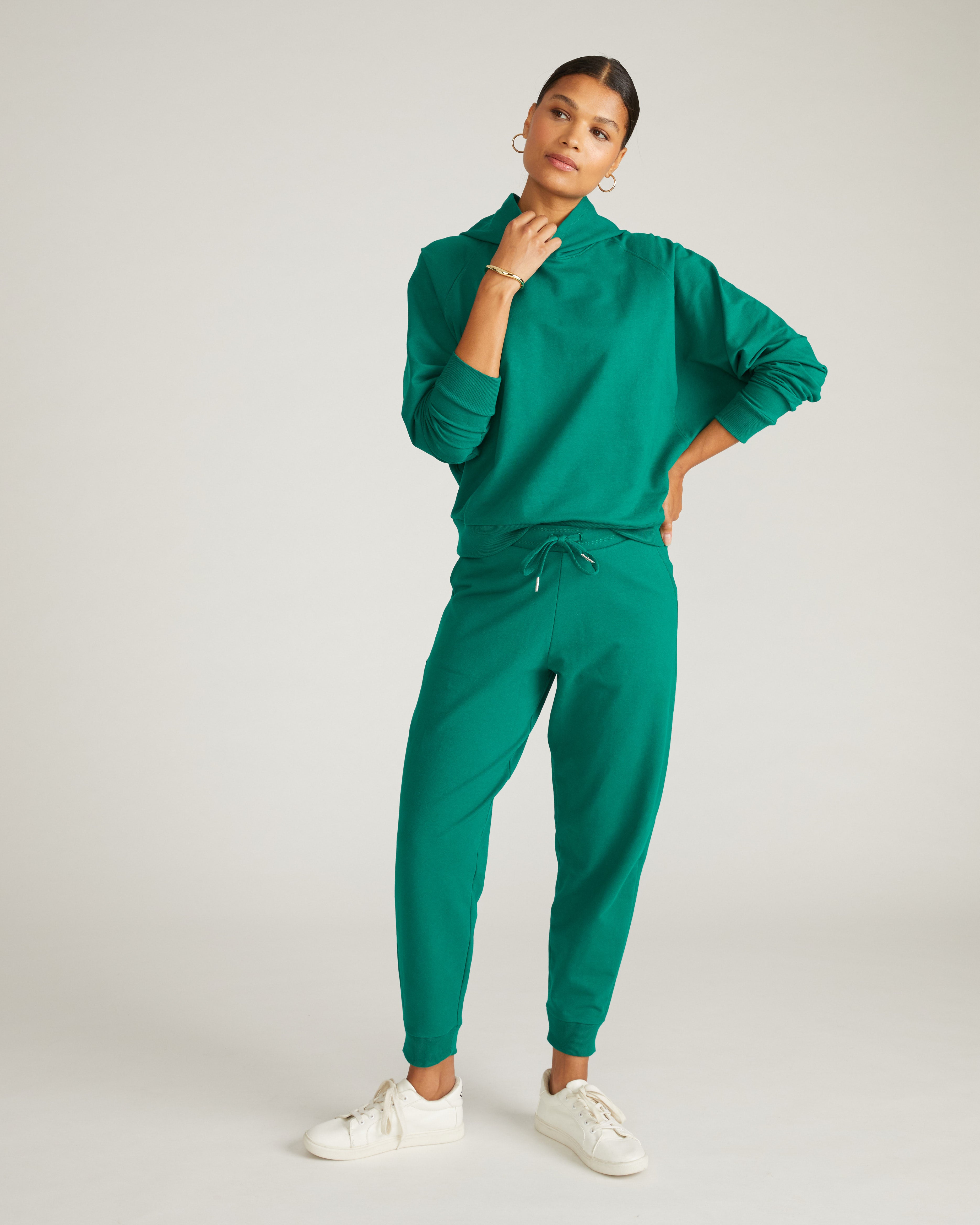 Selma French Terry Jogger - Aventurine – Universal Standard