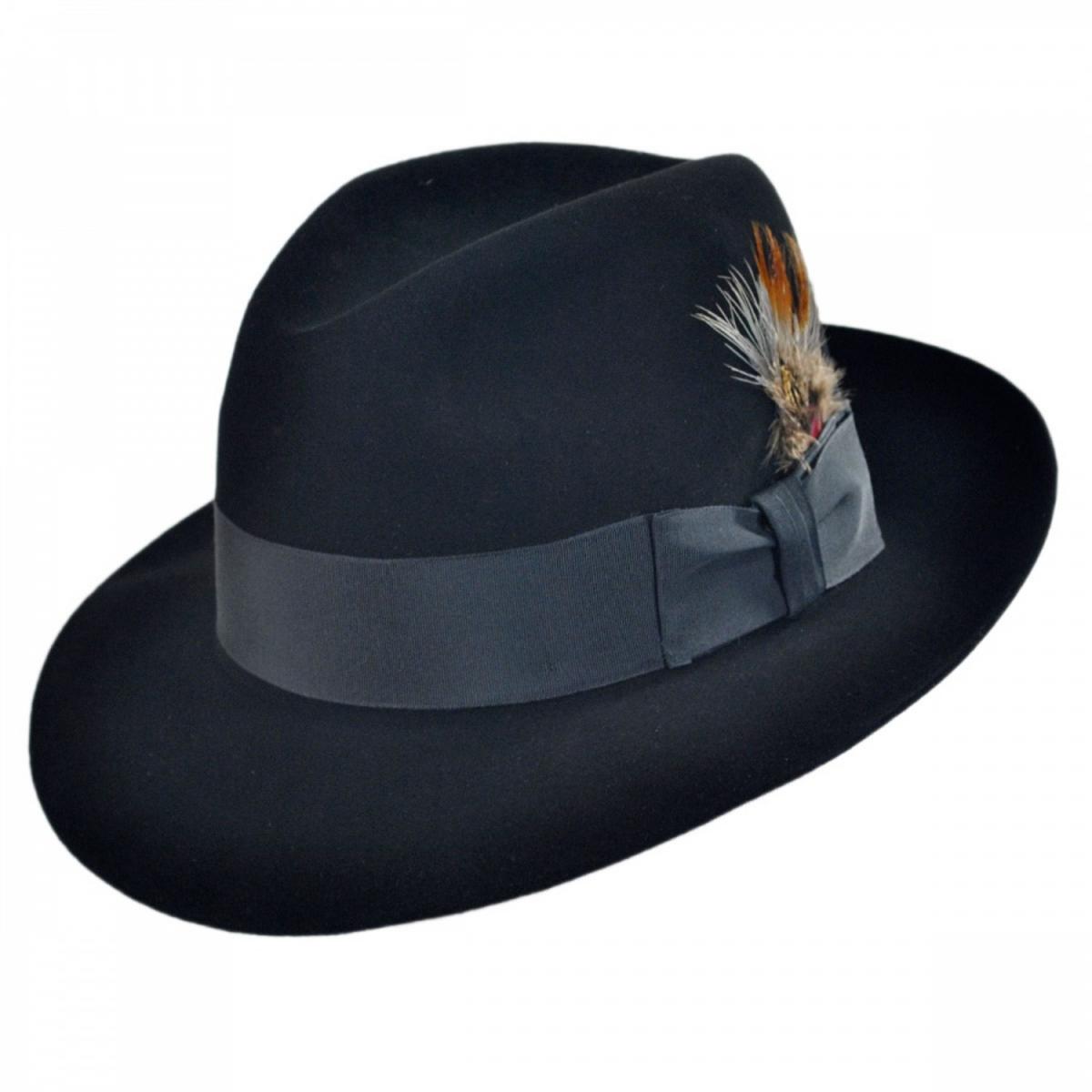 Stetson | Pinnacle Beaver Fur Felt Fedora – Village Hat Shop
