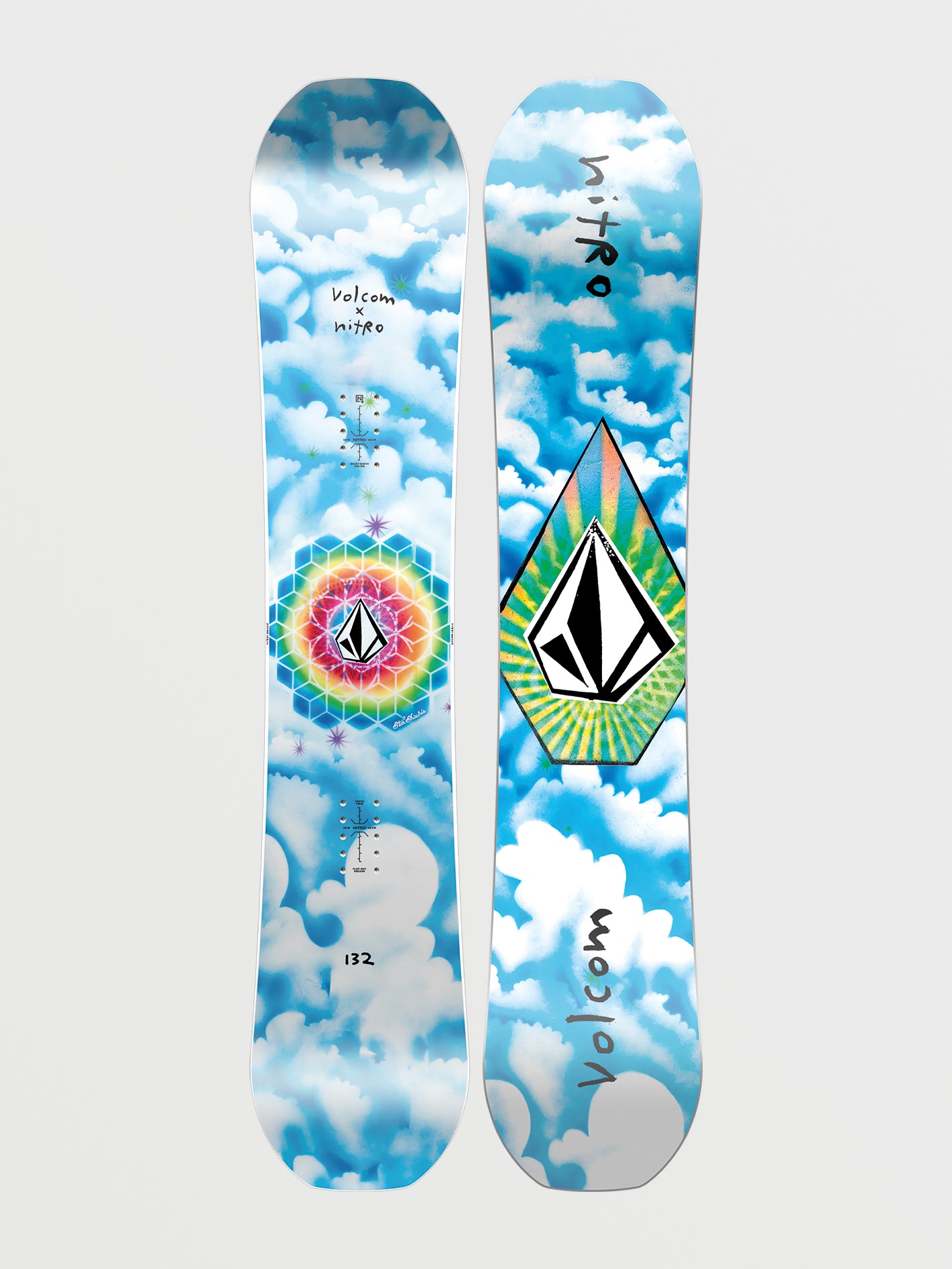 Ripper Youth X Volcom Snowboard (132 cm) - BLACK - Volcom EU