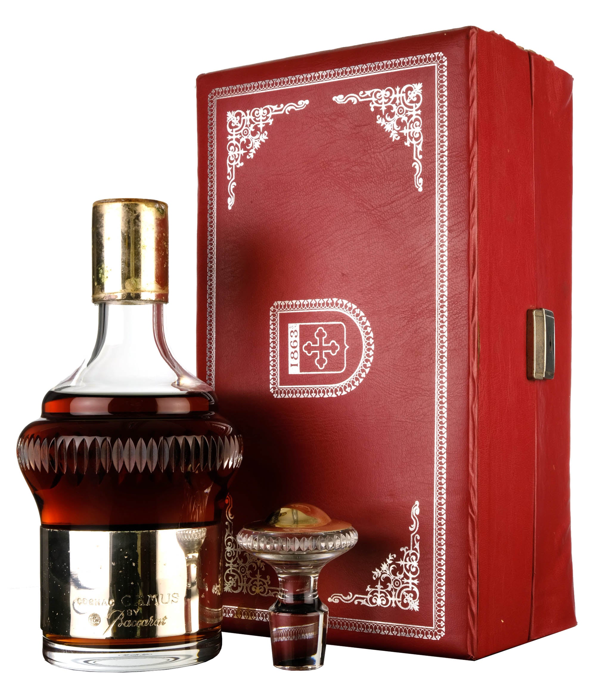 Cognac Camus - Baccarat Crystal Decanter 1980s - Whisky-Online Shop
