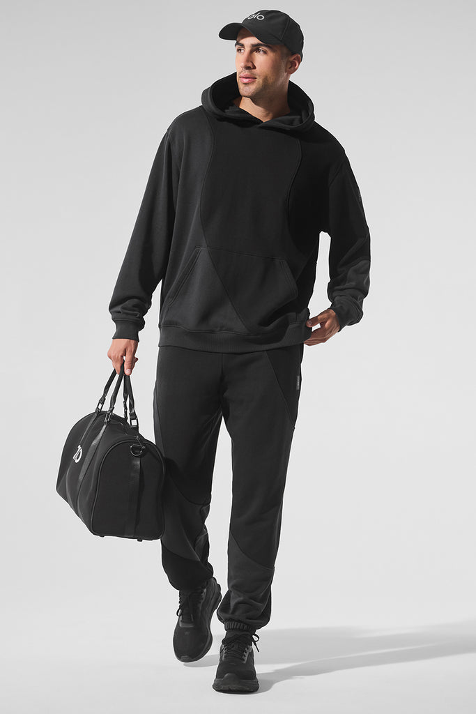 Make Waves Hoodie - Vintage Black Tonal | ALO