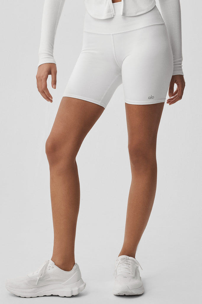 High-Waist Biker Short | Women's Yoga Shorts | ALO