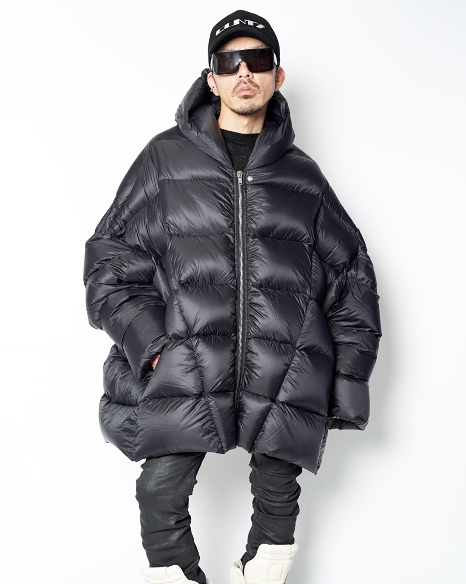 RICK OWENS(リックオウエンス)-JUMBO HOODED PETER-NPD4--Amanojak.