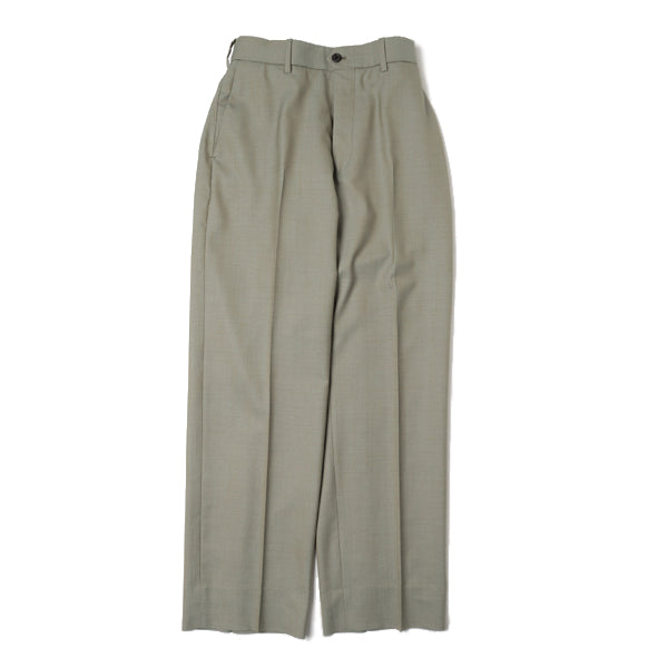 MARKAWARE(マーカウェア) - FLAT FRONT TROUSERS ORGANIC WOOL