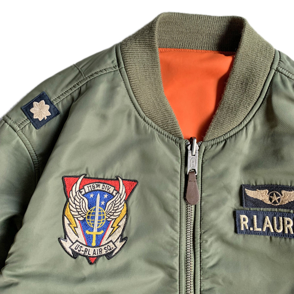 ONLINE SHOP：POLO RALPH LAUREN / REVERSIBLE MA-1 JACKET｜BEDLAMや