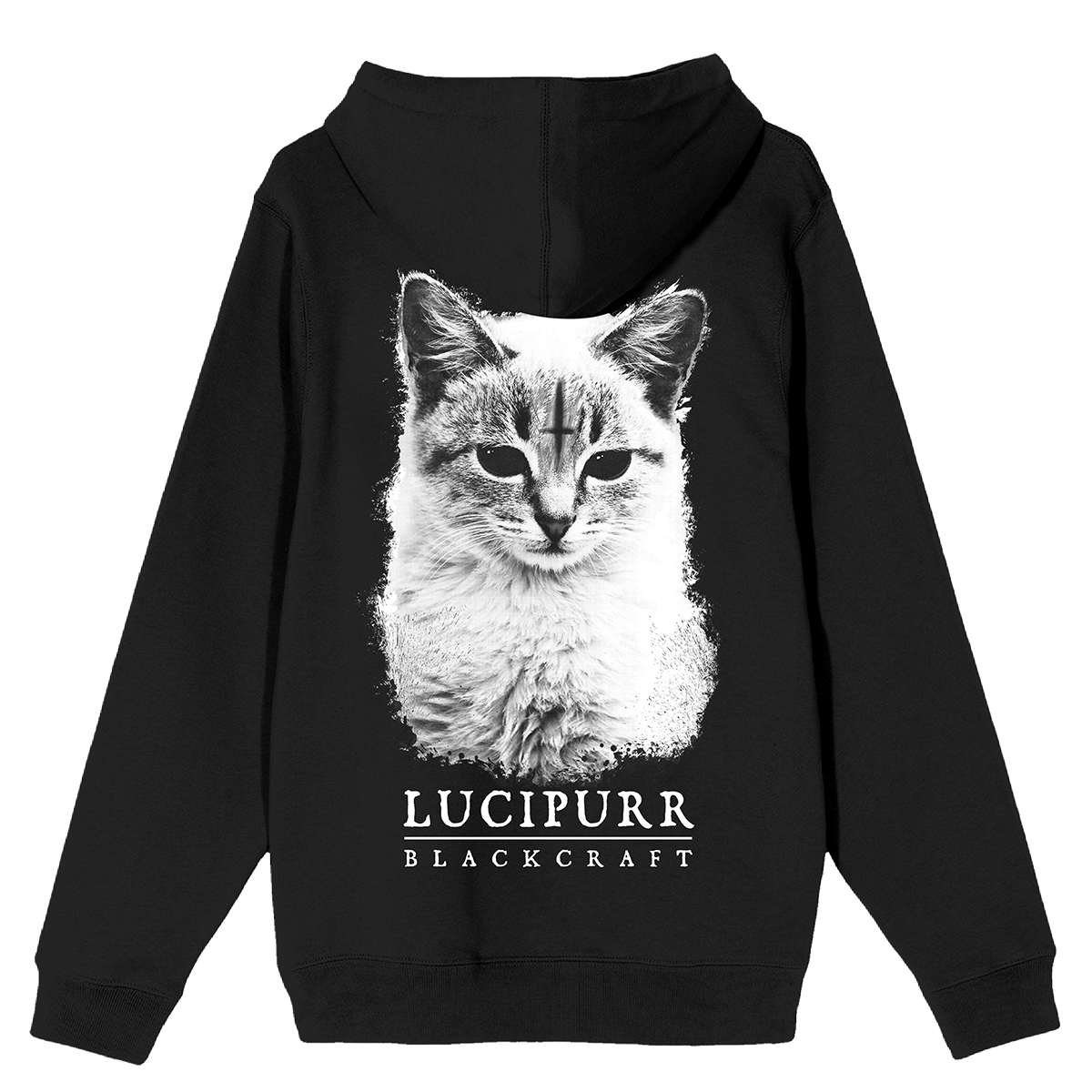 BLACKCRAFT Store - Lucipurr Zip-Up Hoodie – Blackcraft