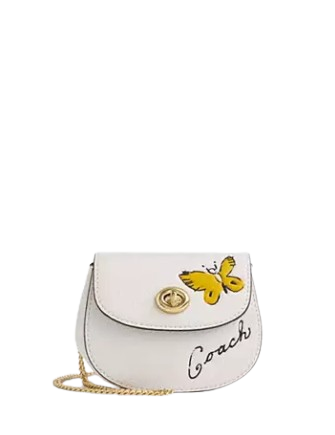 Coach Turnlock Card Case With Sketch Print | Brixton Baker