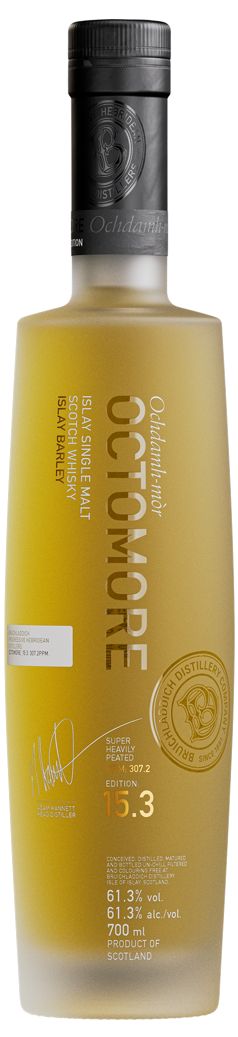Octomore 15.3 Super Heavily Peated Whisky | Bruichladdich Distillery