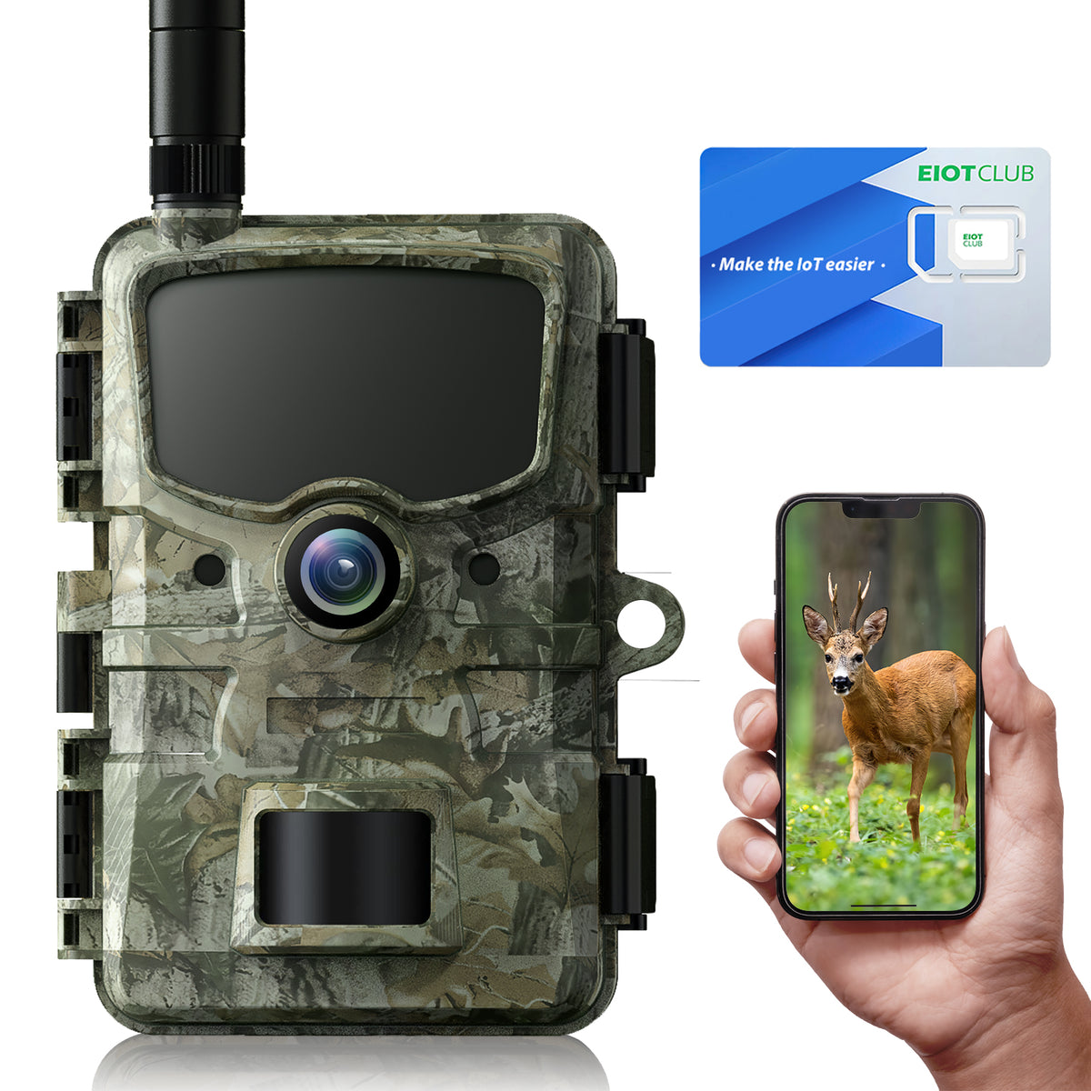 Campark TC20 24MP 1080P LTE Cellular Trail Camera Wireless View