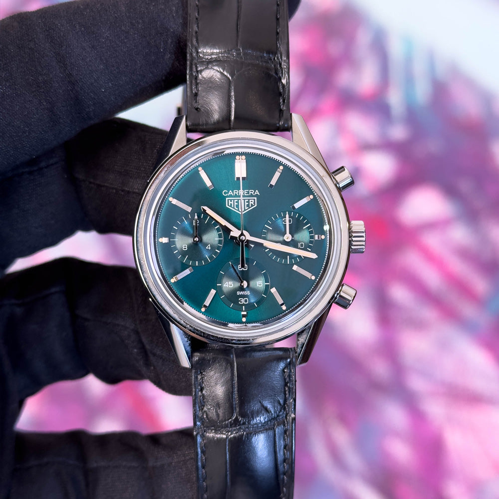 Tag Heuer Carrera Green Limited Edition 500 pieces 39mm Stainless Stee