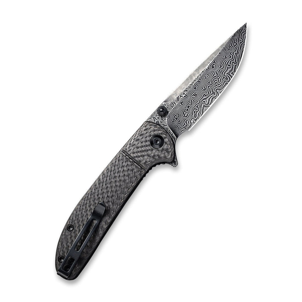 CIVIVI Badlands Vagabond Flipper & Thumb Stud Knife Carbon Fiber