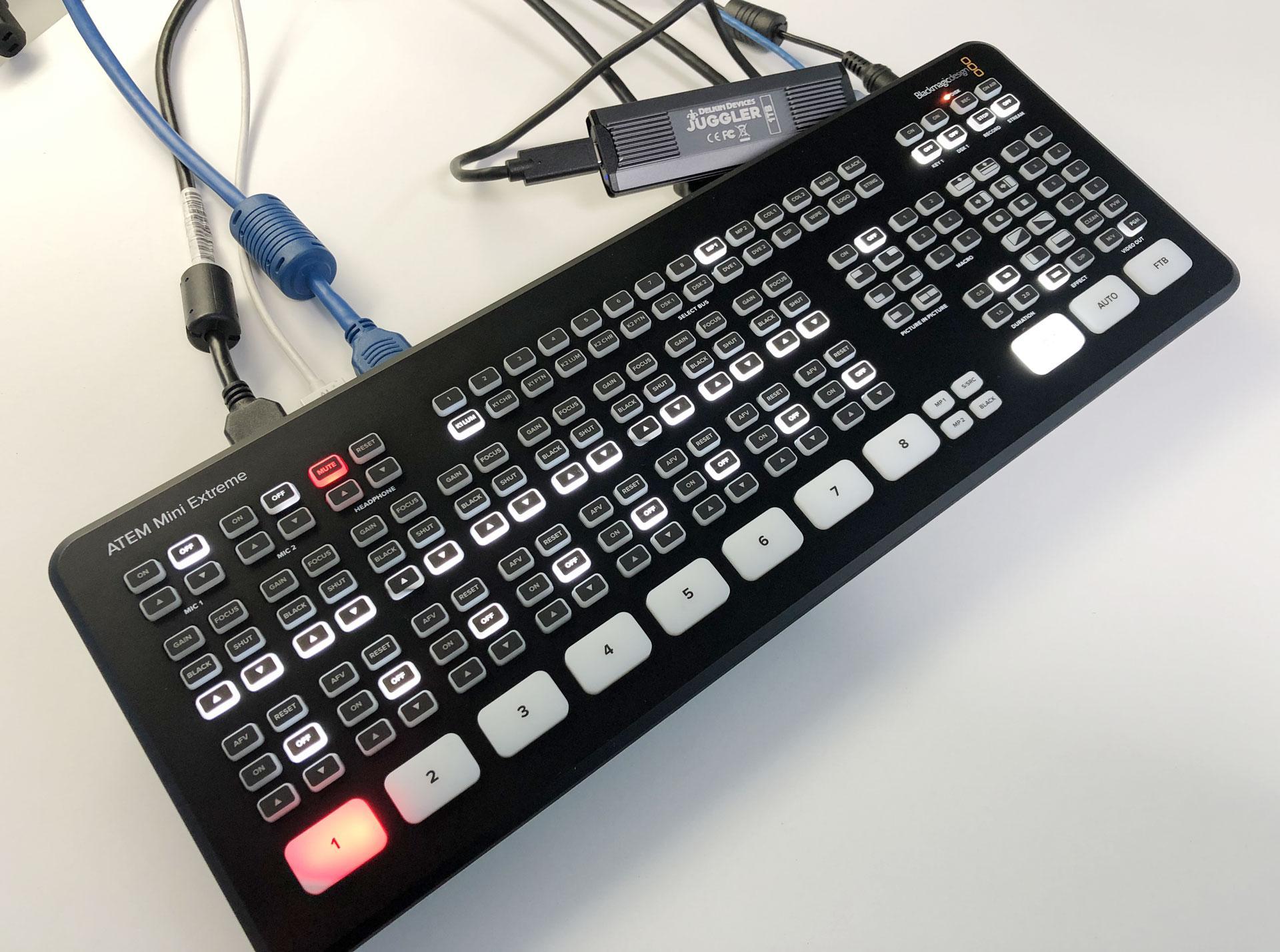 Live stream to Facebook or YouTube Live Streaming with Blackmagic ATEM